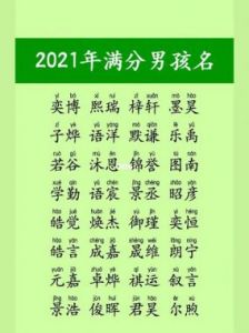 2023年11月出生男孩取名指南