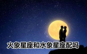 水象与火象星座：合不合适？