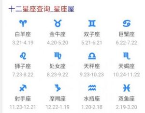 7月15日生日的星座是什么？