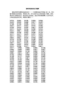 景字取名寓意 男孩诗经取名1500个