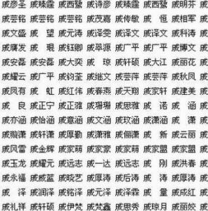 陈姓男孩名字大全 陈姓男孩名字