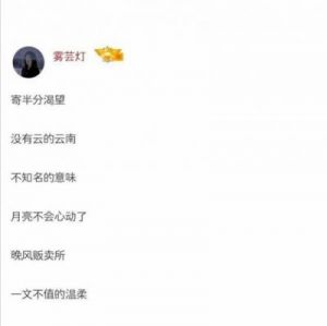 坠入星河的温柔网名 女生网名温柔仙气