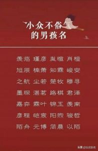 男宝宝名字大全 兔年男孩最佳取名