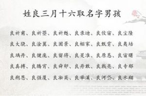 今年兔年出生男孩名字 兔年宝宝男孩名字