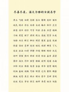 女生名字中含苓字，蕴含美好寓意