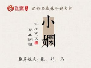 娴字取名的寓意与适用对象