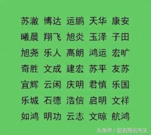 曦字五行属什么取名的寓意男孩