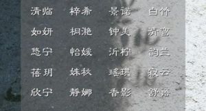 追求高级感的女孩名字副优雅大气的女宝宝名字