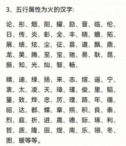 推荐苗姓男孩的火属性名字