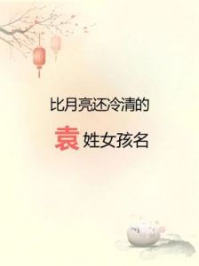 优雅的袁姓名字