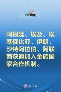 大外交：扩员后首次金砖峰会今日启幕，探索国际贸易的新机遇