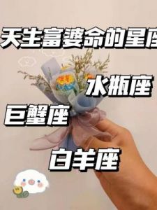 不同星座女生的豪门命运揭秘：谁是最有机会当少奶奶的星座？