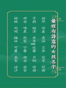 2025年农历八月十三日出生女孩的优雅好听名字推荐——缺火命名指南