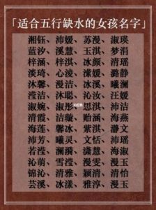 2025年农历腊月二十四日出生女宝宝缺金取名大全