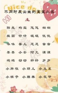 七月出生虎宝宝最佳取名字：简单易记的精选名字