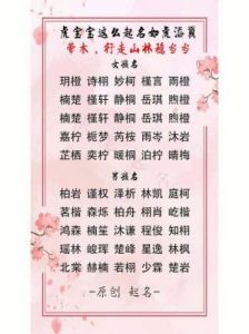 虎年虎宝宝农历十四日早晨降生，精选取名方案