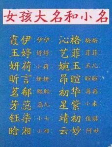 金牛座女孩名字推荐：简单清新与五行补土