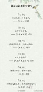 雅韵计姓：从楚辞中精选男宝宝名字