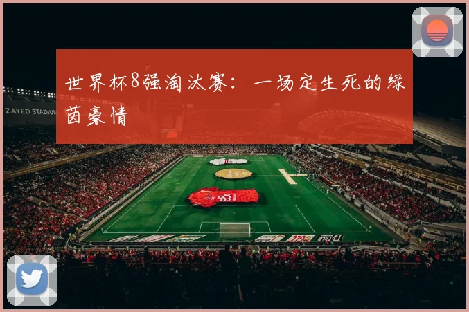 世界杯8强淘汰赛:一场定生死的绿茵豪情